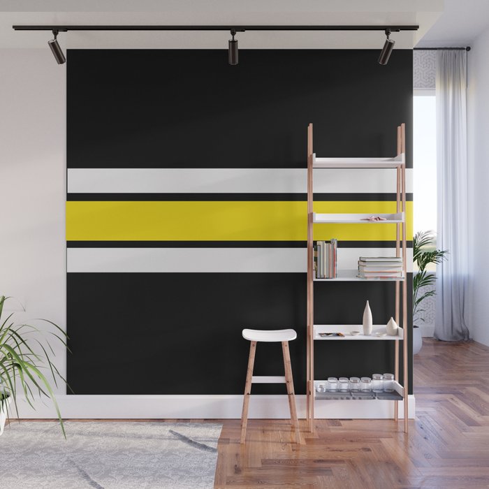 TEAM COLORS 2 YELLOW Wall Mural