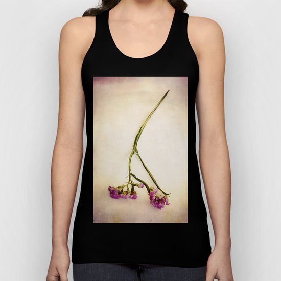 Abandoned Purple Flower Unisex Tank Top