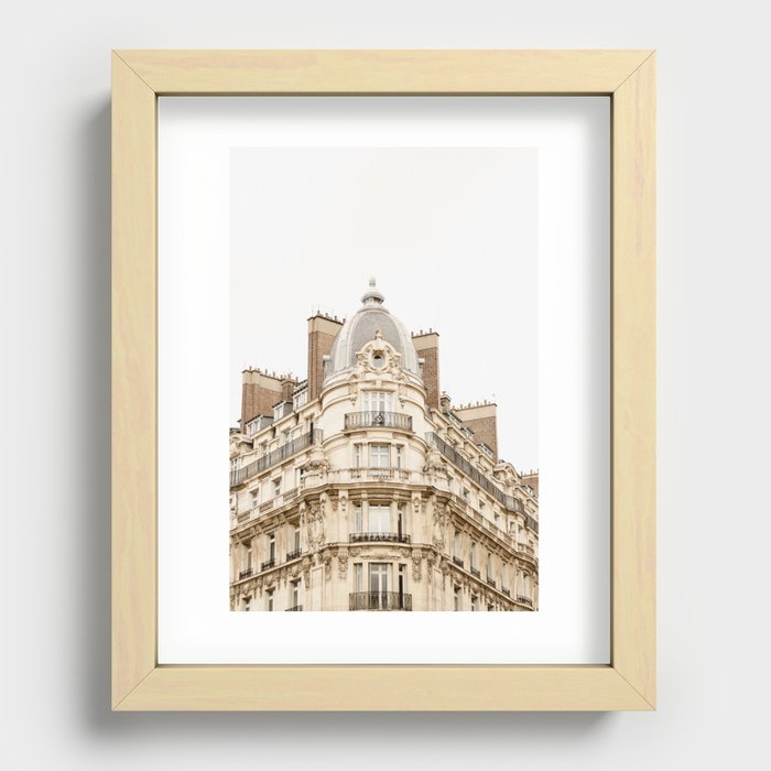 Paris Recessed Framed Print