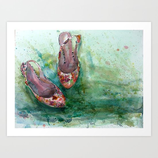 Summershoes Art Print