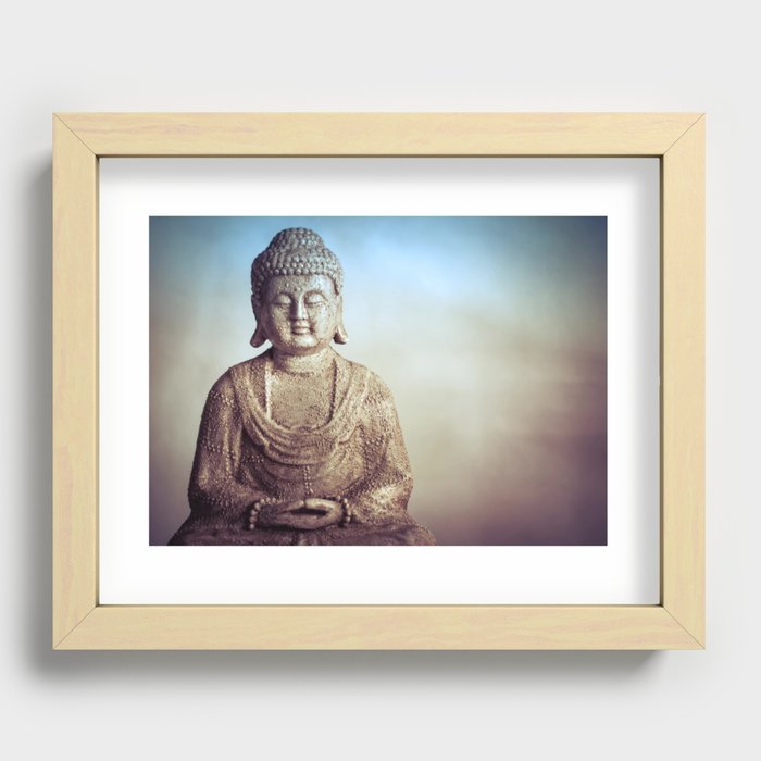 buddha Recessed Framed Print