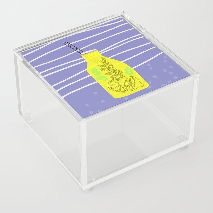 Lemon juice Acrylic Box
