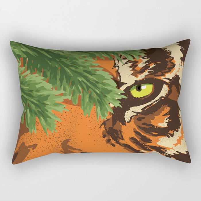 tiger Rectangular Pillow