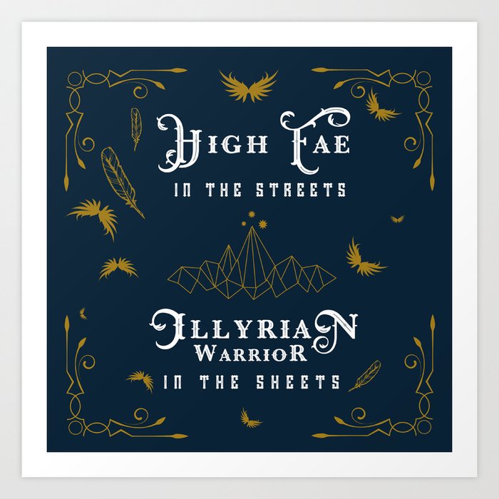 HIGH FAE IN THE STREETS Art Print