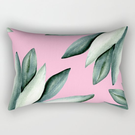 Tropical pattern Rectangular Pillow