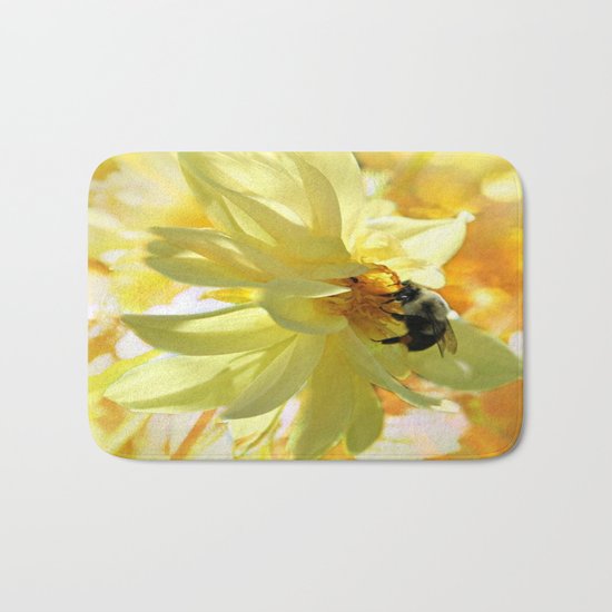 Busy Bumble Bee Bath Mat
