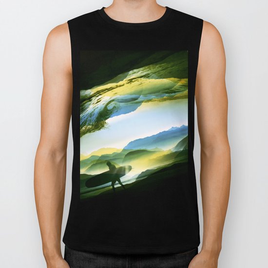 Sunny Surf Biker Tank