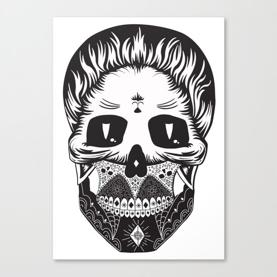 Calavera Canvas Print