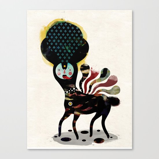 Muxxi & Alvaro Tapia / Duality Canvas Print