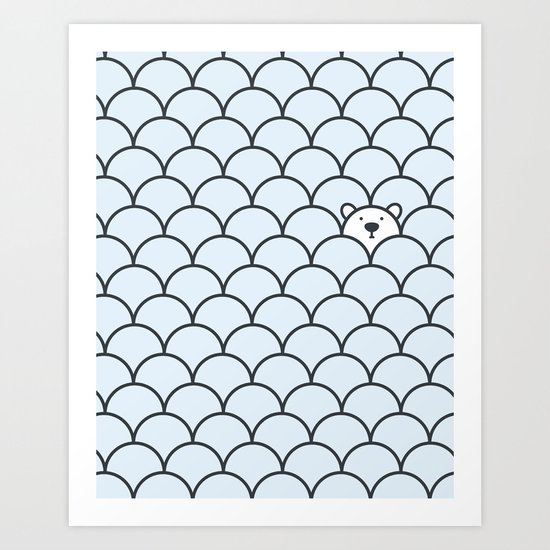 The Last Polar Bear Art Print