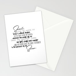 Spirit Lead Me Stationery Cards