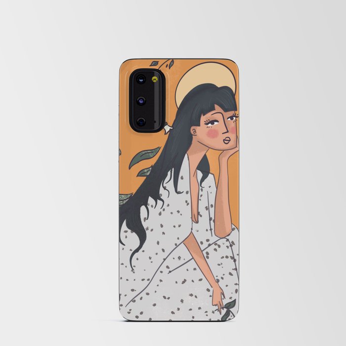 Spring girl Android Card Case