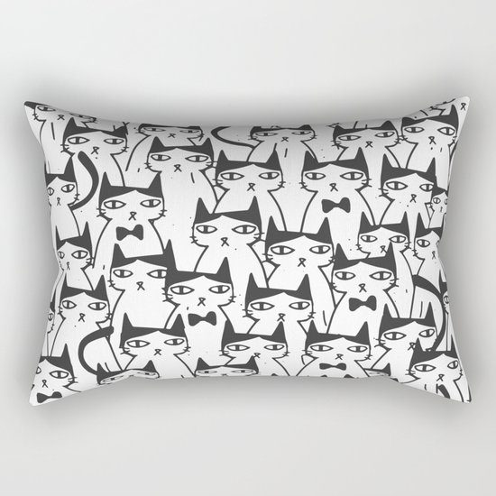 Cats #society6 Decor #buyart Rectangular Pillow