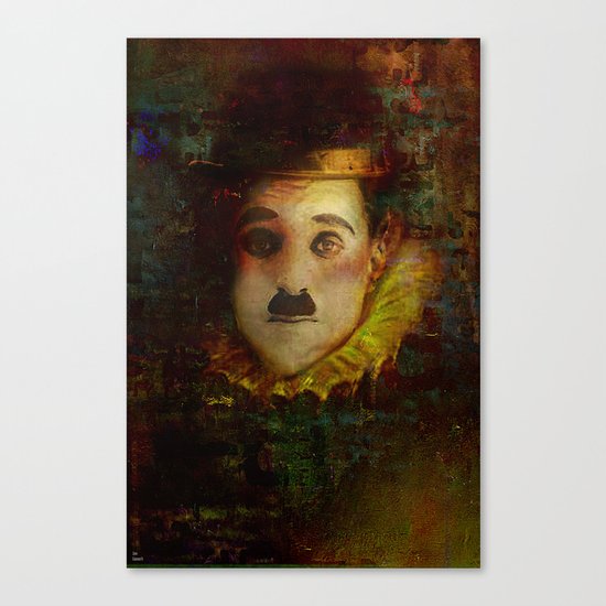 Portrait of a myth Canvas Print
