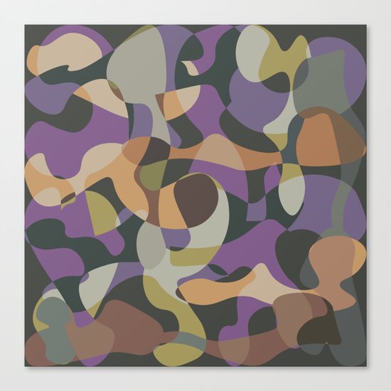 Camouflage XXXVII Canvas Print