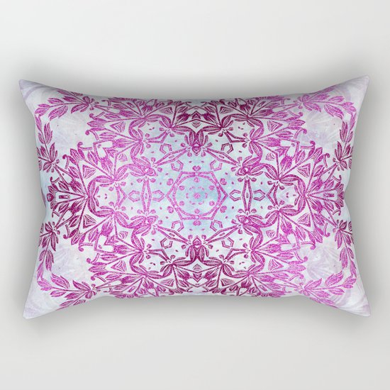 Always Save The Glitters Mandala Rectangular Pillow