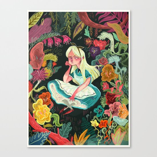 Alice in Wonderland Canvas Print