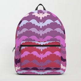 Bat Lace Unison Flight on Pink Backpack | Welcomemat, Fun, Scare, Tapastry, Party, Graphicdesign, Trickortreat, Bats, Partygift, Children 