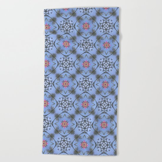 Palm trees Beach Towel