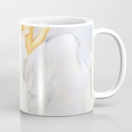 13,000px,600dpi-Louis Icart - Guest, Morning Cup - Digital Remastered Edition Coffee Mug