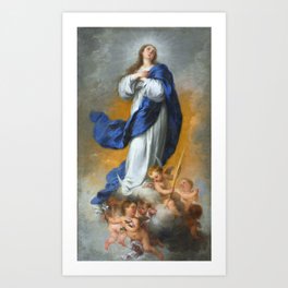 Bartolomé Murillo "The Immaculate Conception" Art Print