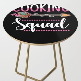 Cooking Squad Cooking Women Team Side Table