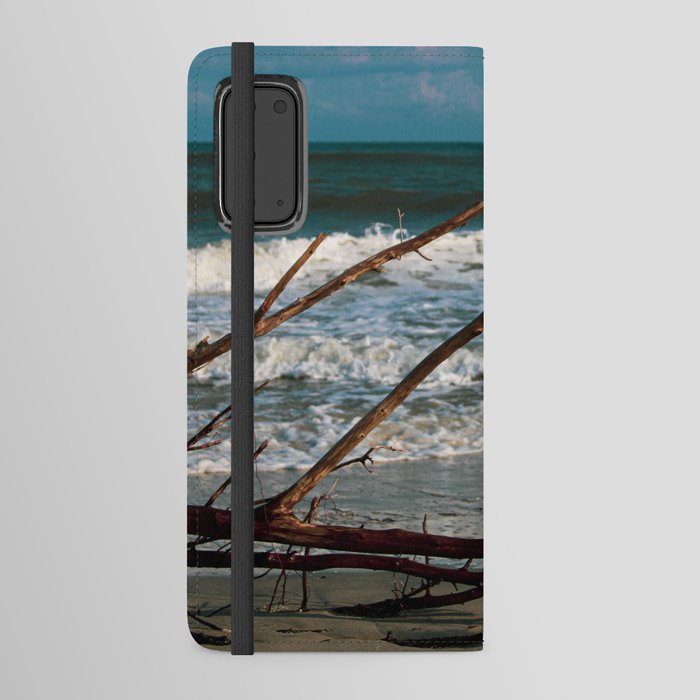 Ocean Blue Android Wallet Case