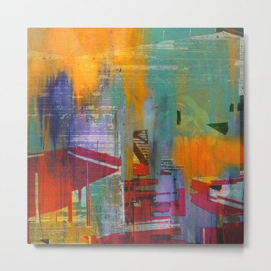 Abstrait 4 Metal Print