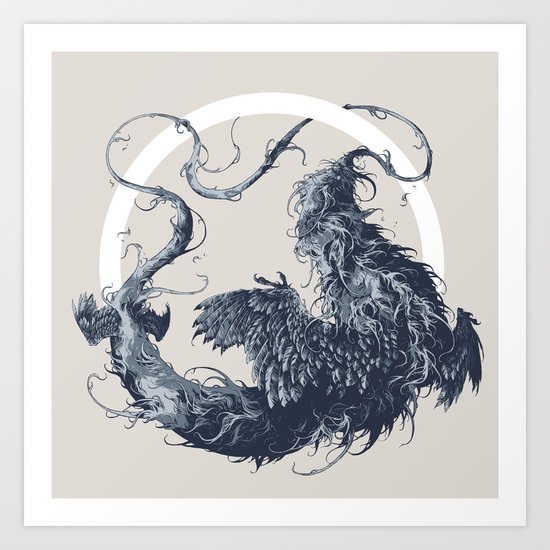 Ouroboros Art Print