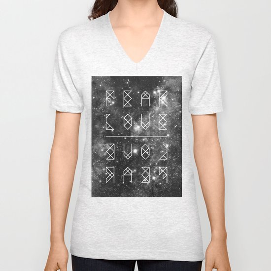 FEAR LOVE / LOVE FEAR Unisex V-Neck