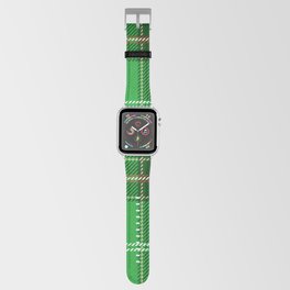 Christmas Tartan Seamless Pattern 07 Apple Watch Band