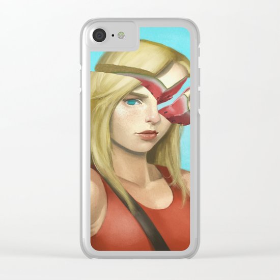 Pamelo Clear iPhone Case