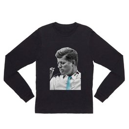 John F Kennedy Smoking Long Sleeve T Shirt