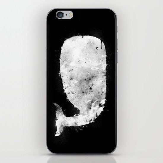 Bleached Whale iPhone & iPod Skin
