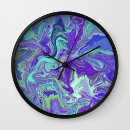 Go With the Flow  Wall Clock