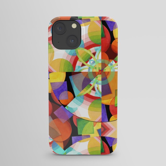 Prismatic Abstract iPhone Case