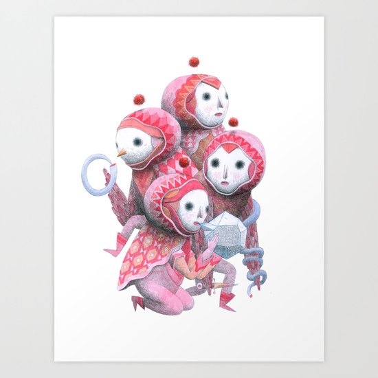The Band Art Print