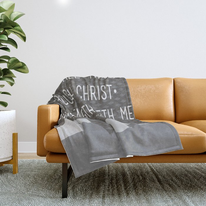 I CAN // Philippians 4:13 Throw Blanket