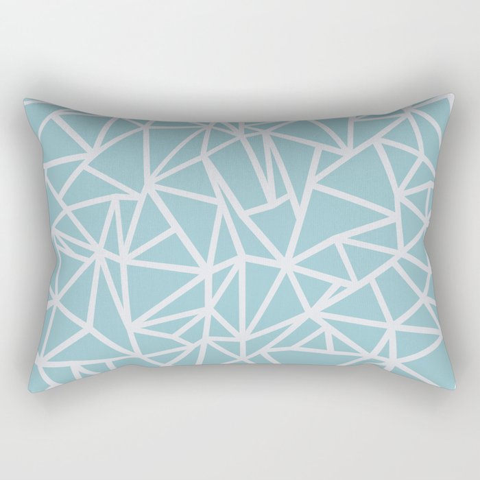 Ab Outline Salt Water Rectangular Pillow