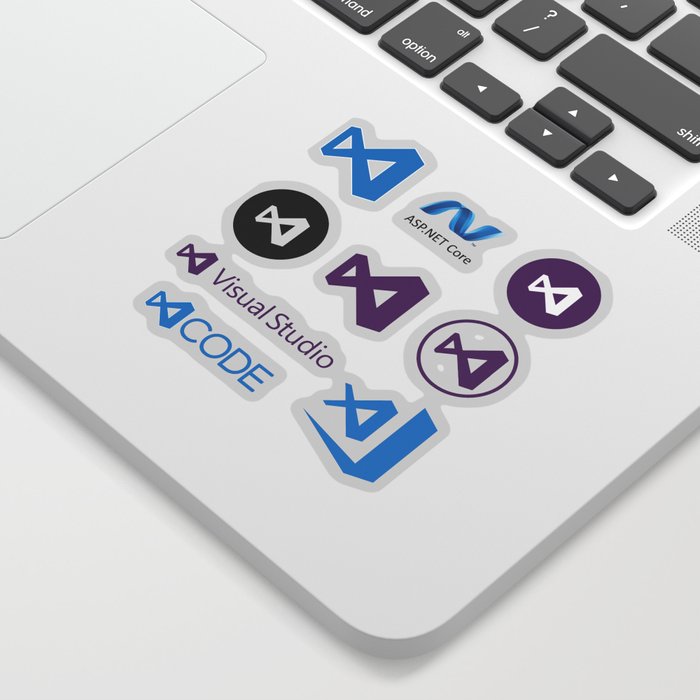 9 visual studio and xamarin stickers for c# developers Sticker