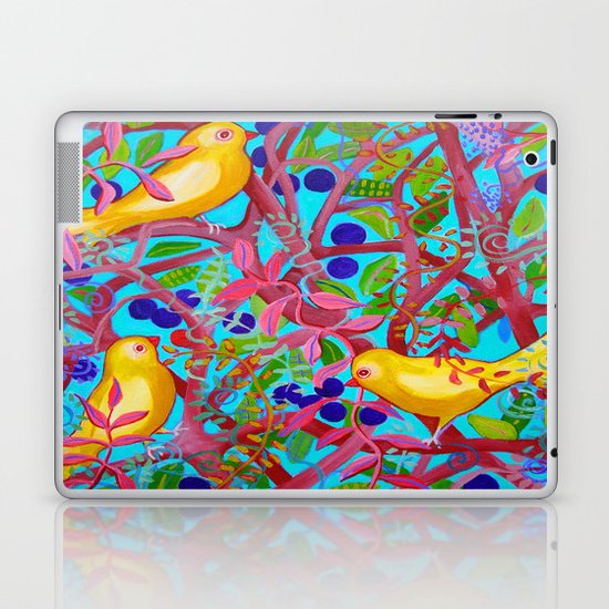Birds & Berries Laptop & iPad Skin