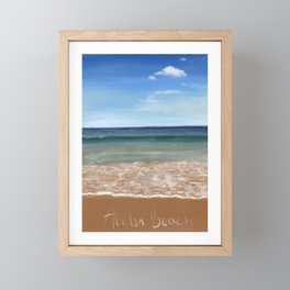 Avalon Beach Framed Mini Art Print