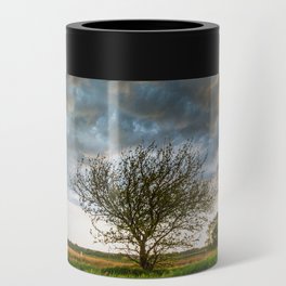 Stormy Day on the Plains - Tree Under Stormy Sky on Spring Day on the Plains of Kansas Can Cooler