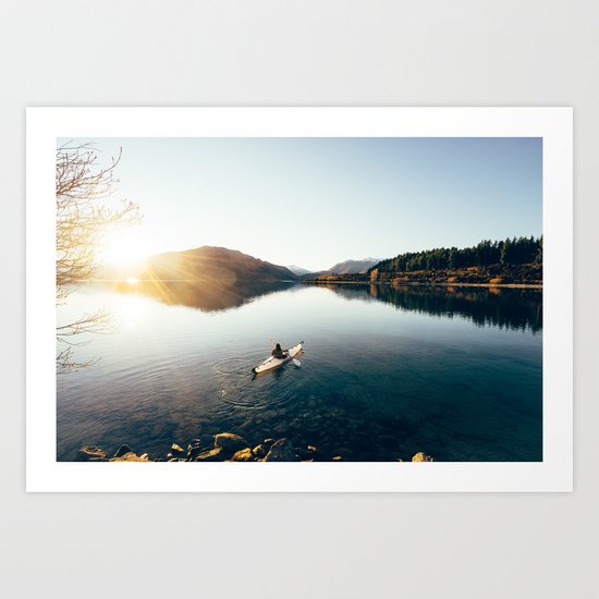 Lake Wanaka Art Print