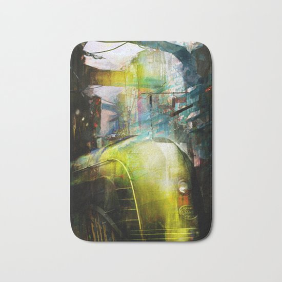 Last train to Mars Bath Mat