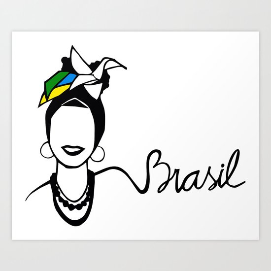 Brasil Art Print