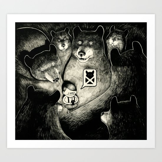 BearScare.App Art Print