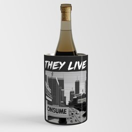 They Live Illustration Wine Chiller