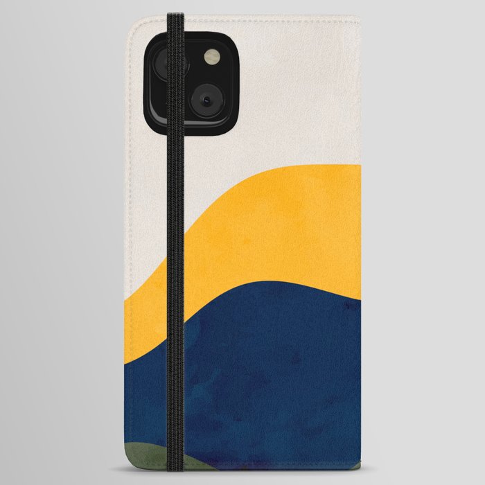 Scandi paint iPhone Wallet Case