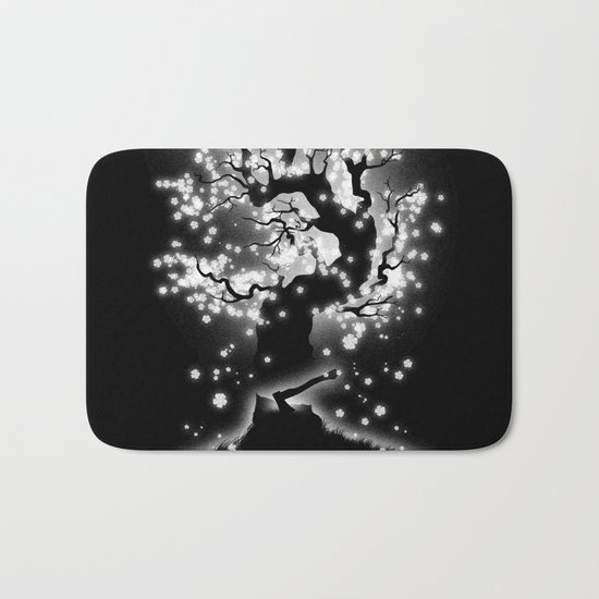 Beauty Cannot Be Interrupted Bath Mat